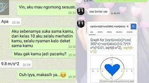 I love you, babe, so bad, so bad, oh. 6 Chat Ke Gebetan Pakai Rumus Fisika Dan Matematika Ini Bikin Mikir Hot Liputan6 Com