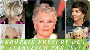 Sprawdź modne fryzury męskie dla krótkich, średnich i długich włosów. Krotkie Fryzury Dla Starszych Pan 2017 Youtube