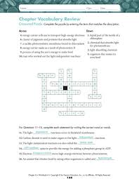 In this photosynthesis worksheet, students complete a crossword puzzle with 26 questions on the processes involved in photosynthesis. 8 3 The Process Of Photosynthesis Pdf Free Download