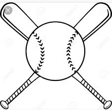 Black And White Baseball Clipart Free Baseball Baseball Quilt Baseball Drawings Bat Clip Art