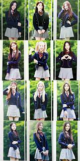 Hanlim Multi Art School Graduation Album Red Velvet Yeri Wjsn Yeonjung Momoland Jooe Nancy Dia Eunch Gaya Model Pakaian Gaya Busana Gaya Model Pakaian Korea