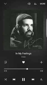 In My Feelings Drake In My Feelings Drake Mood Songs Music Is Life