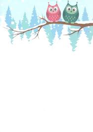Paper on which to write, especially in ink. Letter Paper Winter Owls Drucksachenversand Doreens Briefpapierwelt