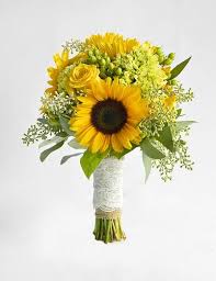 Brides Bouquet With Sunflowers Flower Bouquet Wedding Yellow Rose Bouquet Flowers Bouquet