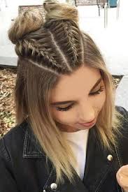 15 Pretty Hairstyles For Shoulder Length Hair Boxer Braids Hairstyles Braids For Short Hair Cute Braided Hairstyles