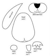 Puppy Felt Dog Template Bing Images Face Template Dog Template Quiet Book Templates