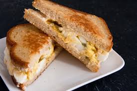Hummus Egg Salad Salty But Good Maybe Add Some Veggies To Balance It Out A Little Bit Unique Hummus Recipe Sandwiches Morning Food