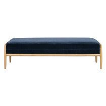 At $56.98+ » browse now! Modern Contemporary Navy Blue Bench Allmodern