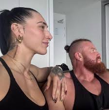 Rhea Ripley Costudy of Buddy Murphy Match