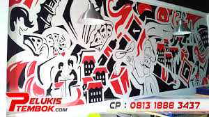Gambar terkait dengan lukisan dinding cafe hitam putih. Lukisan Dinding Chalk Art Cafe Yang Keren Banget Igo Mural Jasa Mural Cafe Jasa Mural Cafe Dinding Harga Jasa Mural Cafe