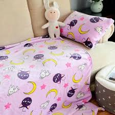 When i first opened the package, everything was pretty expected and standard. Sailor Moon Luna Cat Soft Coral Fleece Baby Blanket Sofa Throw Blanket Children Bed Sheet Bedspread Adult Wish