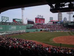 Fenway Park Section Grandstand 27 Row 10 Seat 5 Boston