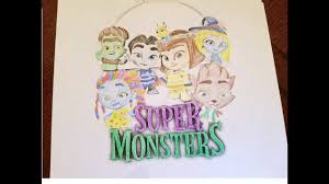 All images found here are believed to be in the public domain. Super Monsters Netflix Coloring Video Watch The Super Monsters Toys From Netflix Get Colored Youtube