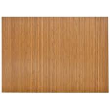 Hence, customers can comfortably sit on the. Anji Mountain Standard Natural Light Brown 48 In X 72 In Bamboo Roll Up Office Chair Mat Without Lip Amb24001 The Home Depot