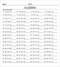 Number theory, decimals, fractions, ratio and proportions, geometry, measurement, volume, interest, integers, probability, statistics, algebra, word problems. Grade 7 Algebra Worksheets 7th Grade Math Worksheets Seventh Grade Math Algebra Worksheets