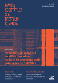 Luni, 16 noiembrie, se împlinesc 25 de ani de la apariţia legii societăţilor comerciale (nr. Ceeol Article Detail