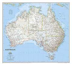 For a felt map, print on white paper, then use as template to create felt map. National Geographic Australia Classic Wall Map 30 25 X 27 Inches National Geographic Reference Map National Geographic Maps 0749717200029 Amazon Com Books