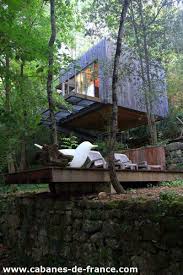 Cabane avec bain nordique pour 2 à 4 personnes. La Cabane Et Le Nid De Luca Cabanes De France