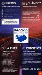Si Tu Proximo Viaje Es A Islandia Y No Sabes Que Ver Aqui Te Dejamos Una Breve Infografia Con Cosas Que Consejos Para Viajes Viajes A Islandia Viajes Baratos
