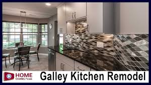 galley kitchen remodel before & after