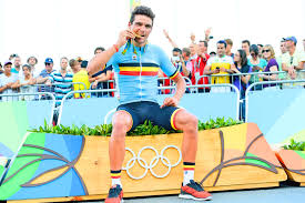 2992 pts alejandro valverde movistar team: Olympic Champion Greg Van Avermaet Winning Gold