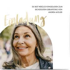 Einladung zum 60 Geburtstag