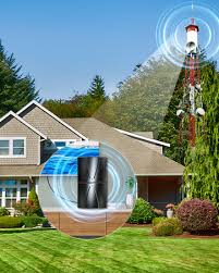 Chili red indoor/outdoor TV antenna