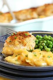 Crispy Baked Chicken Thighs With Scalloped Potatoes The Suburban Soapbox Baked Chicken Thighs Crispy Baked Chicken Thighs Baked Chicken