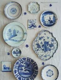 Chinoiserie Blue White Magic Stunning Wall Collection Of Blue And White Plates And Saucers Follow Rick Blue And White Plates On Wall Blue And White China