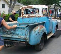 Image result for Erie Blue 1950 Truck