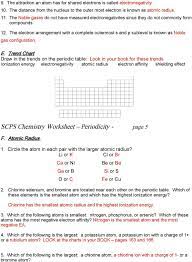 Scps Chemistry Worksheet Periodicity A Periodic Table 1 Which Are Metals Circle Your Answers C Na F Cs Ba Ni Pdf Free Download