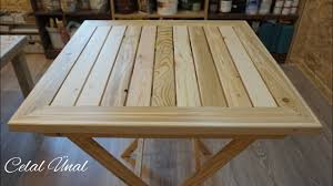 Basically, there are only two parts: 22 Diy Folding Table Ideas You Can Build Easily