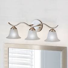 Our kitchen hardware is a nickel finish, our cabinets. Kichler Bathroom Light In Brushed Nickel Finish 6323ni Destination Lighting