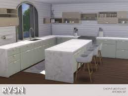 Details & · download · classic style juglans kitchen brings a gleam to your sims' kitchen with gray and gold tones shiny metal handle textures. Ravasheen S Chop It Like It S Hot Kitchen Set