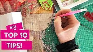 Top 10 Tips For Diamond Painting Diamond Painting Diamond Painting Tips Diamond Paint