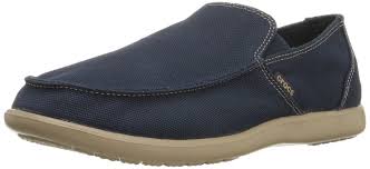 crocs baya slide crocs mens santa cruz 2 luxe m navy hznt