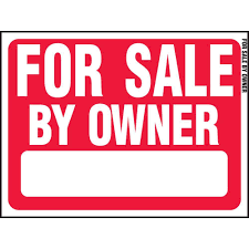 For sale by owner yard signs are great for selling real estate or land by yourself opposed to retaining a realtor, and our customizeable templates will help you stand out from the typical boiler fsbo signs sold at your big box stores. Hy Ko 18 In X 24 In Plastic For Sale By Owner Sign Rs 605 The Home Depot