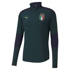 Maglia da portiere italia replica da uomo. Puma Felpa Allenamento Italia Verde Negozio Online Tifoshop