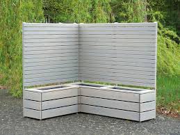 Sichtschutz Ohne Befestigung Zaun Zum Bepflanzen Pflanzkasten Pflanzkasten Pflanzkasten Holz Rankgitter