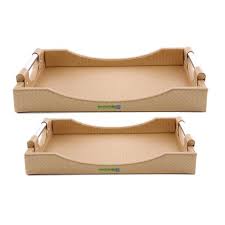 Explore a wide range of the best glass coffee table on aliexpress to find one that suits you! Buy Royalford 2pcs Leather Tray Dinner Drinks Serving Tray Leather Breakfast Coffee Table With Handle Online In Uae Wigme