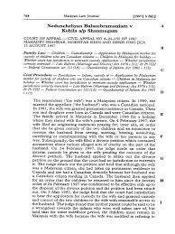 A marriage that is not solemnised according to the provisions of the act is deemed to be invalid. Neduncheliyan Balasubramaniam V Kohila Ap S