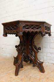 Napoleon iii coffee table brass base. Gothic Coffee Table Tables Houtroos