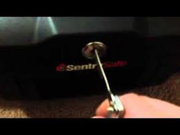 The key that came with it is not working. How To Unlock A Sentry Safe Without Any Keys Youtube