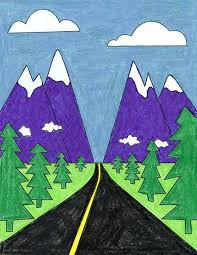 And you'd like a fast, easy method for opening it and you don't want to spend a lot of money? How To Draw A Mountain Landscape And Landscape Coloring Page