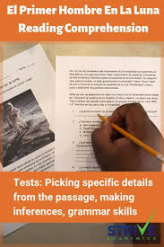 Strive Academics Educational Worksheets All Subjects Spanish Reading Comprehension Reading Comprehension Skills Reading Comprehension Passages