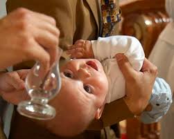 Image result for photos of the the baptism of water catholic