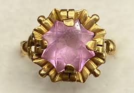 Kamperen frankrijk geel reisadvies beeld getty images. No Reserve Price 18 Karaat Geel Goud Platina Ring Catawiki