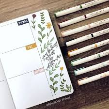 Archer And Olive Acrylograph Pens Review Best Bullet Journal Pens Pens For Bullet Journaling Bullet Journal Font
