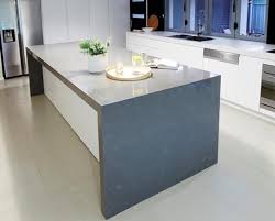 The manufacturing process allows a much wider range of colors than you'll find in natural. Quantum Quartz Gris Fuma Quartz Island Kitchen Benchtops Kitchen Renos Kitchen