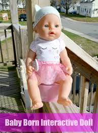 The bath comes with a little rubber duck. Baby Born Interactive Doll On Every Little Girl S List